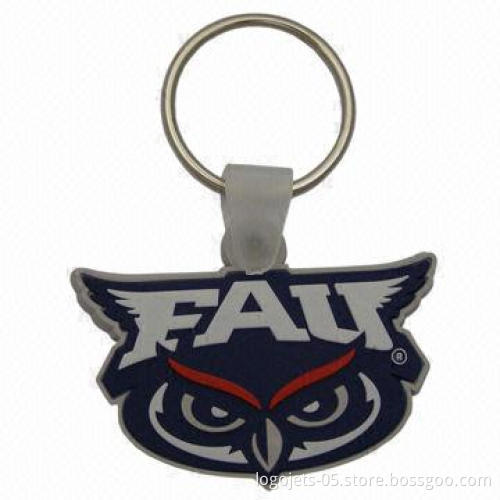 2D/3D PVC Keychain, Customized Designs are Welcome, Various Logos are Available
